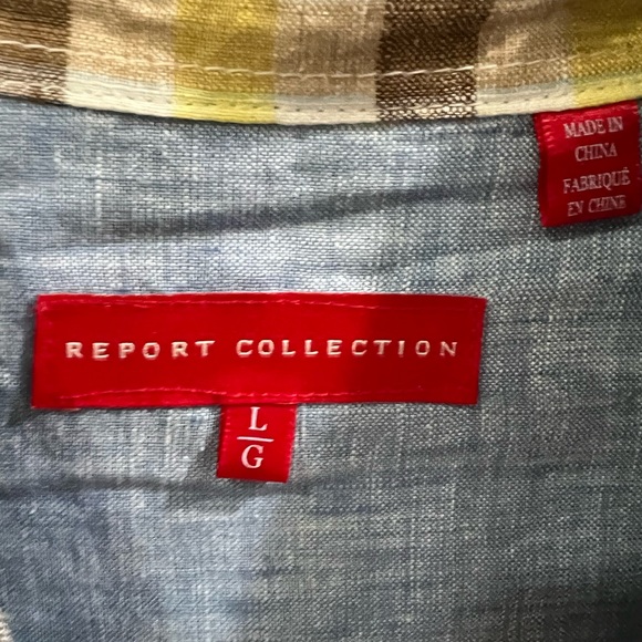 100% linen Collection Report man shirt! - Picture 3 of 6